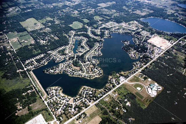 Lake Bella Vista in Kent County, Michigan